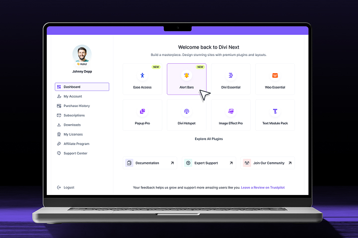 Divi-Next-Feature DiviNext-project